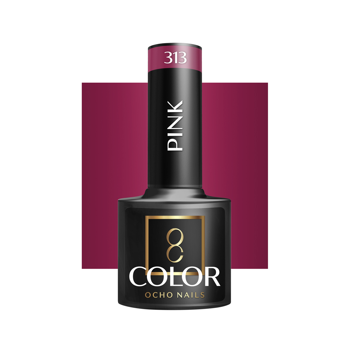 Blank nail polish bottle for mockup design and branding presenta