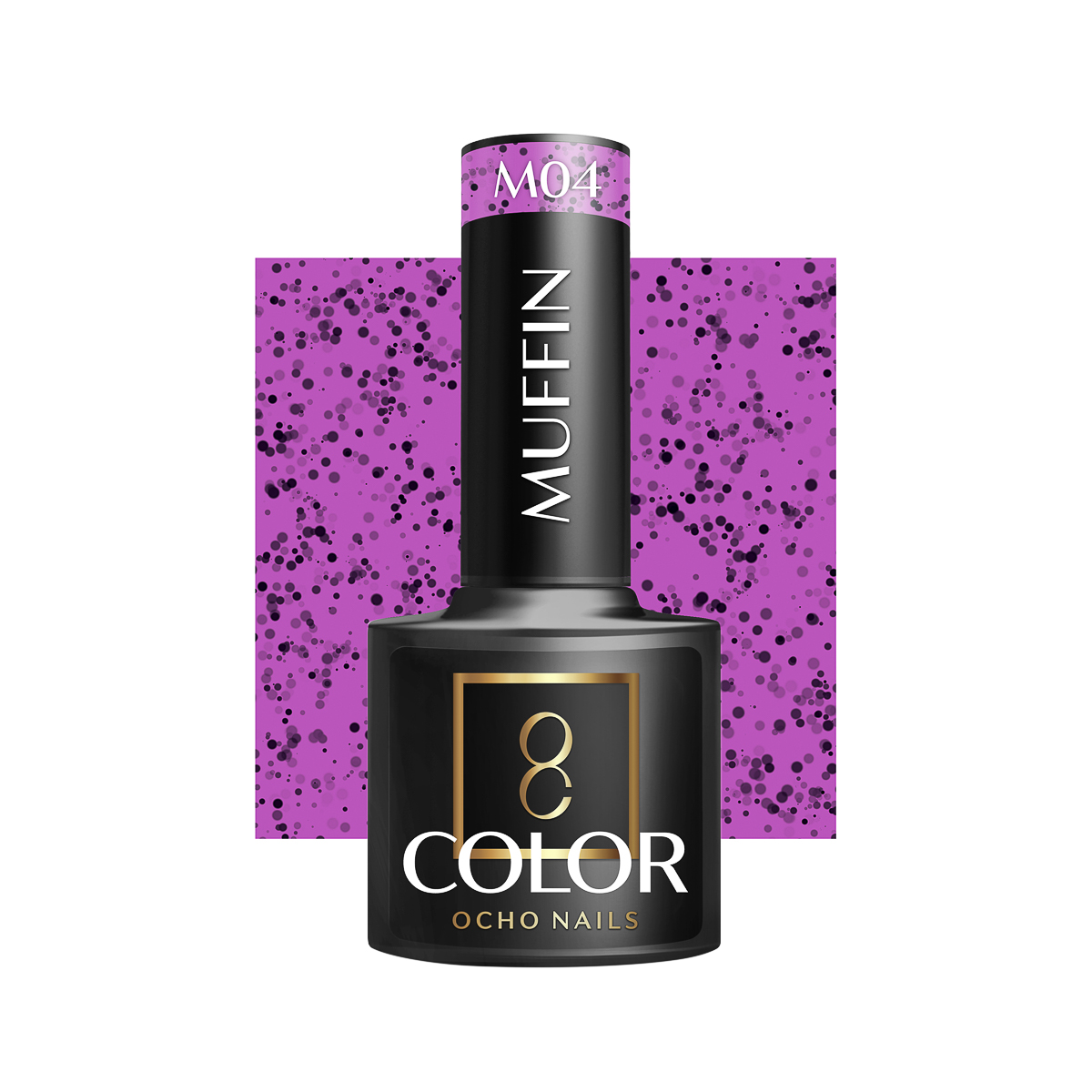 Blank nail polish bottle for mockup design and branding presenta