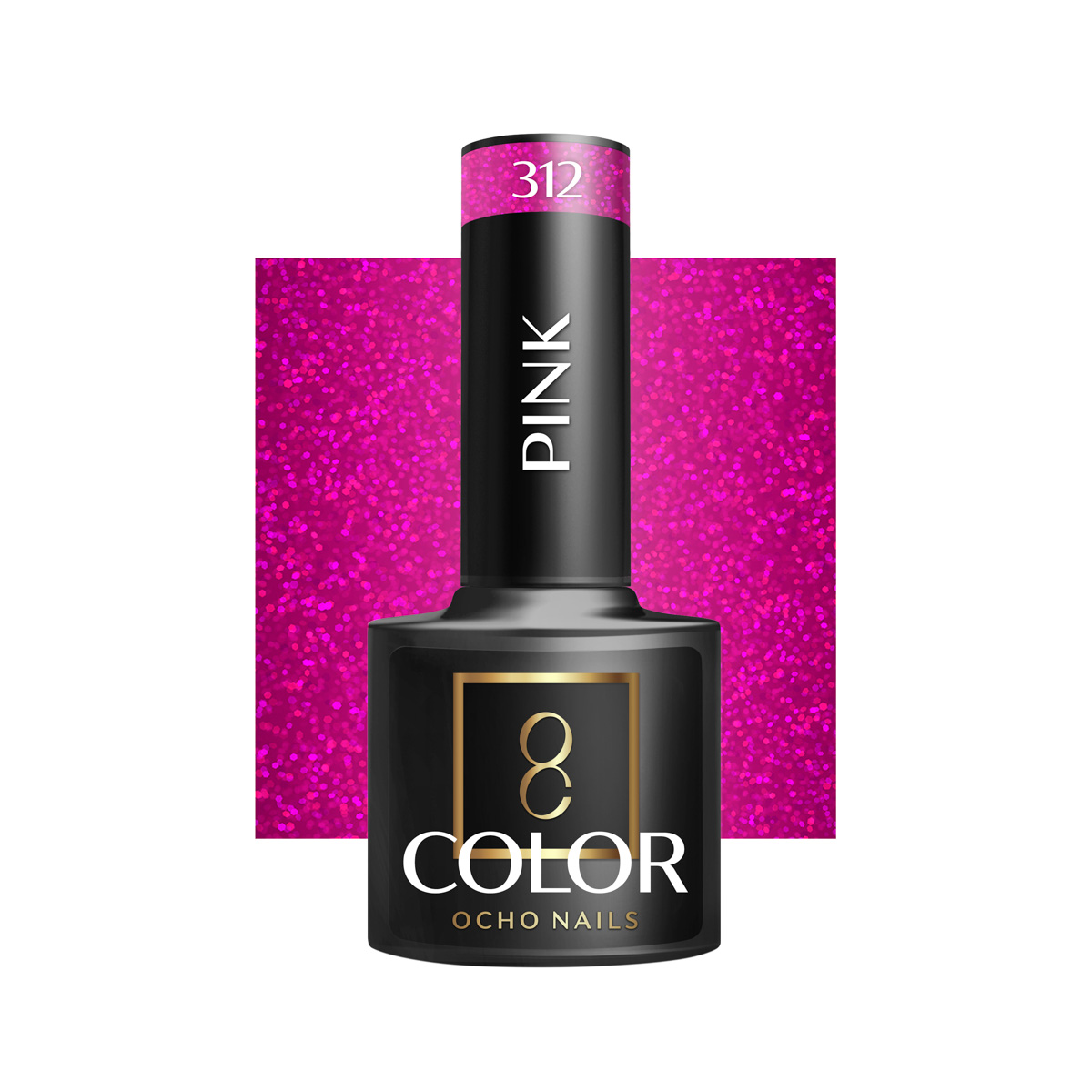 Blank nail polish bottle for mockup design and branding presenta