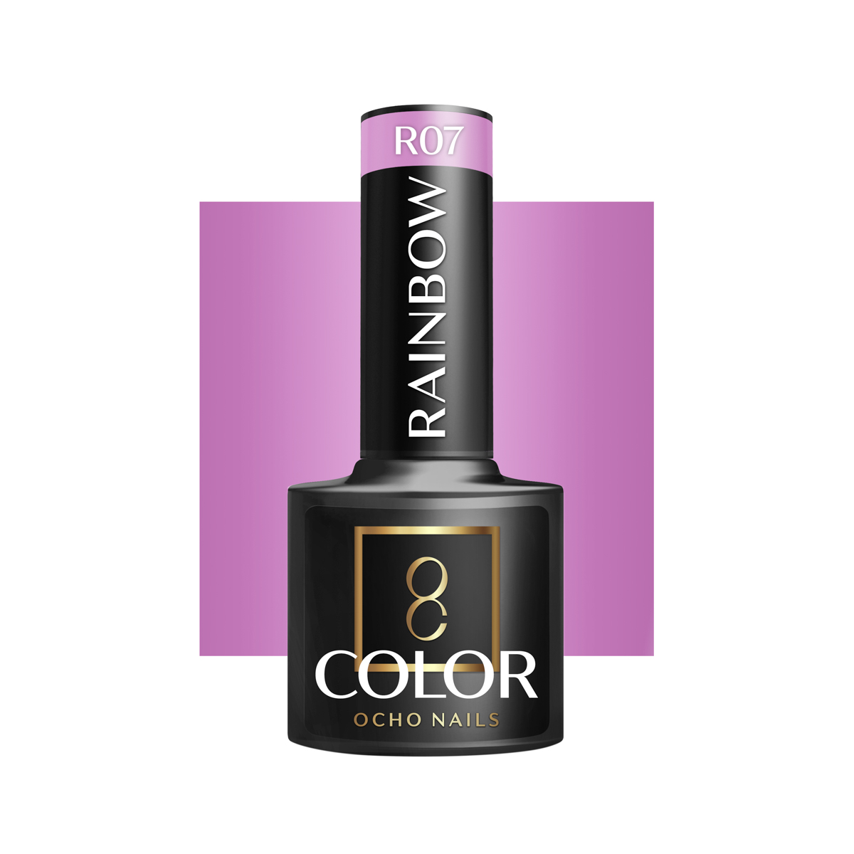 Blank nail polish bottle for mockup design and branding presenta